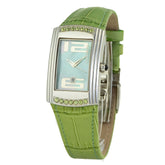 Chronotech Green Leather Watch -   -  Chronotech.